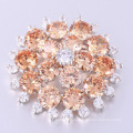 Factory price round jewelry brooches in bulk